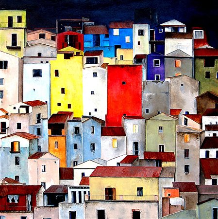 GABRIELLA MAINO, Colori di Bosa, 2019