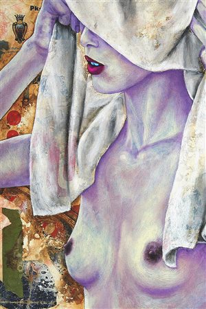 LEONARDO VECCHIARINO, Capelli bagnati, 2019