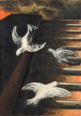 SALVATORE VIAGGIO (1933) - Senza Titolo, 1964