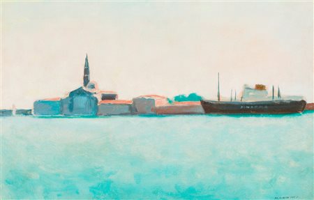 MARIO DINON (1914-1967) - Senza Titolo, 1957