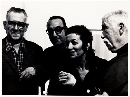 ENRICO CATTANEO (1933-2019) - Senza Titolo (Richard Paul Lohse, Antonio Calderara, Zita Vismara)