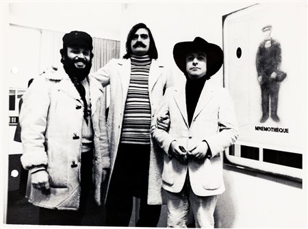 ENRICO CATTANEO (1933-2019) - Senza Titolo (Nino Soldano e Guido Biasi)