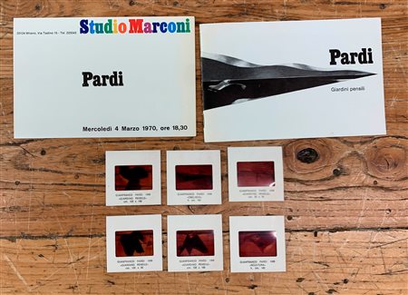 GIANFRANCO PARDI (1933-2012) - Giardini pensili, 1970