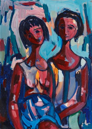 ENZO PITUELLO (1942) - Le gemelle, 1969