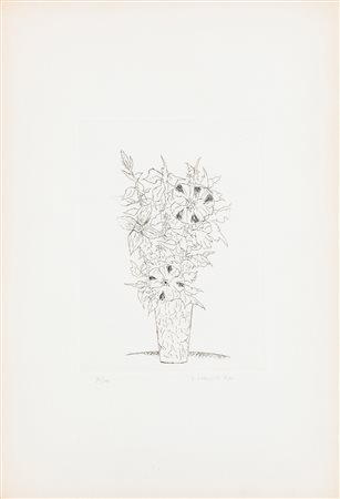 GIOVANNI OMICCIOLI (1901-1975) - Senza Titolo, 1970