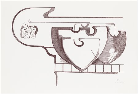 EDMONDO CIRILLO (1931) - Senza Titolo, 1983