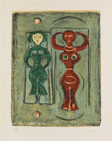 Composizione con due figure 