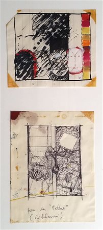 Composizione (due disegni)