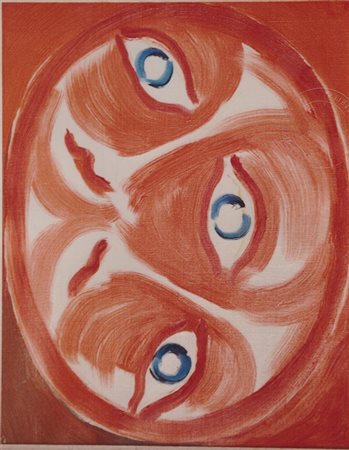 Virgilio Guidi Volti 1975