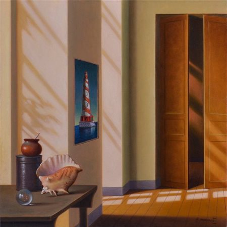 Antonio Nunziante Interno metafisico 1993