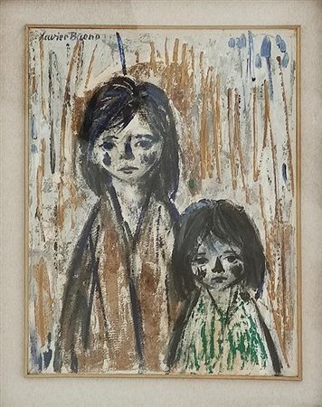 Xavier Bueno Due ragazze 1954