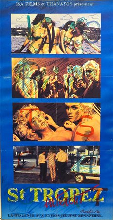 Mimmo Rotella St. Tropez 1986