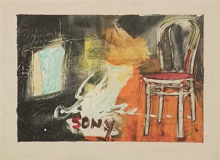 Mario Schifano Senza titolo 1991