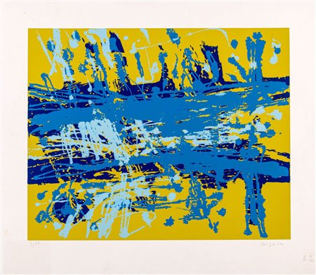 Antonio Corpora (Tunisi 1909-Roma 2004)  - Pergamena I, 1976