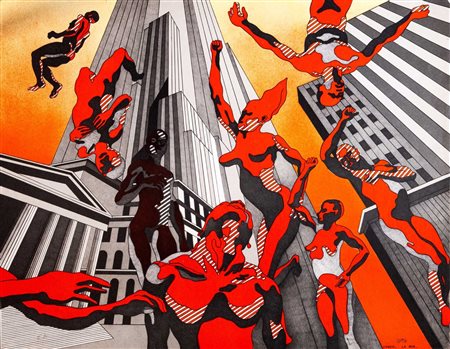 Henri Cueco (Uzerche 1929-Parigi 2017)  - Due fogli