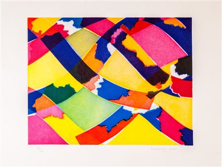 Piero Dorazio (Roma 1927-Perugia 2005)  - Senza titolo, 1968