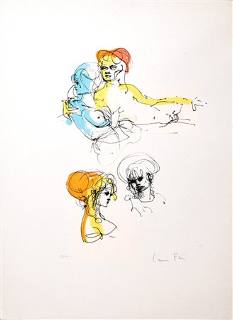 Leonor Fini (Buenos Aires 1907-Parigi 1996)  - Studi di donne