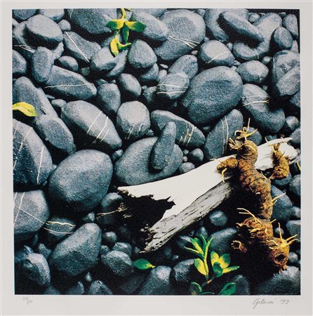 Piero Gilardi (Torino 1945)  - Sassi, 1999