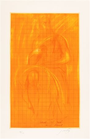 Piero Guccione (Scicli 1935-Modica 2018)  - Studio del Mosè