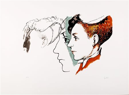 Renato Guttuso (Bagheria 1911-Roma 1987)  - Profili