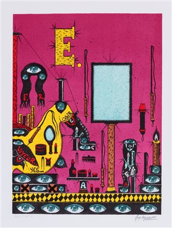 Guy Harloff (Parigi 1933-1991)  - Le boudoir de Wanda