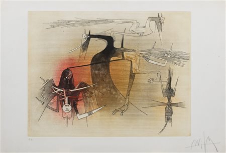 Wifredo Lam (Sagua la Grande 1902-Parigi 1982)  - Figure