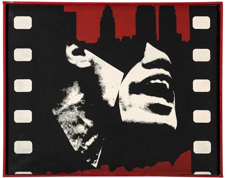 Elio Mariani (Milano 1943)  - Malcolm X, 1968 