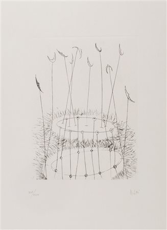 Fausto Melotti (Rovereto 1901-Milano 1986)  - Omaggio alla Luna, 1978