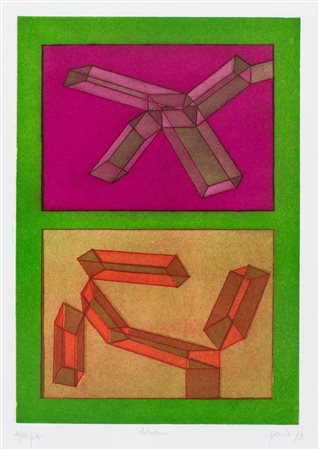 Achille Perilli (Roma 1927)  - Dolceduro, 1973