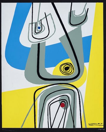 Enrico Prampolini (Modena 1894-Roma 1956)  - Composizione