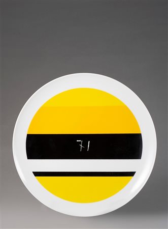 Mauro Reggiani (Nonantola 1897-Milano 1980)  - Piatto dell'anno, 1971