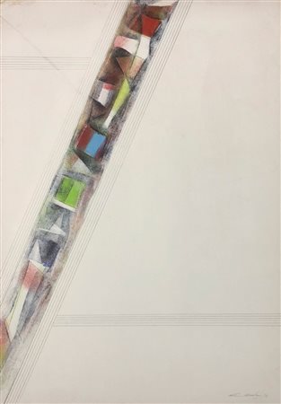 MARTINO MAZZOLENI (1935-1995) - Senza Titolo, 1975