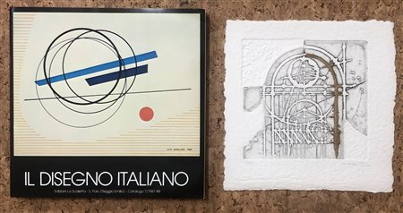 LIBRI D'ARTE CON OPERE ALL'INTERNO (WALTER VALENTINI) - Il Disegno Italiano moderno e contemporaneo. Catalogo 7 - 1987/1988, 1987