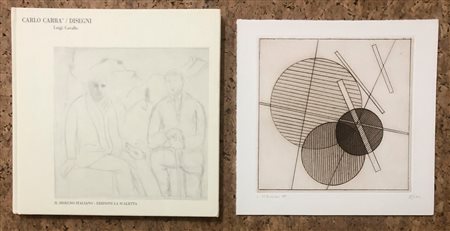 LIBRI D'ARTE CON OPERE ALL'INTERNO (LUIGI VERONESI) - Carlo Carrà / Disegni. Il Disegno Italiano, 1995