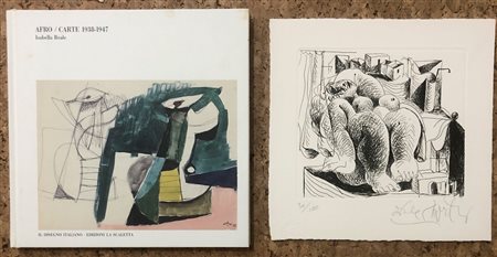 LIBRI D'ARTE CON OPERE ALL'INTERNO (ERCOLE PIGNATELLI) - Afro / Carte. Il Disegno Italiano, 2006