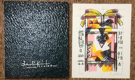 LIBRI D'ARTE CON OPERE ALL'INTERNO (IBRAHIM KODRA) - Ibrahim Kodra, 1982