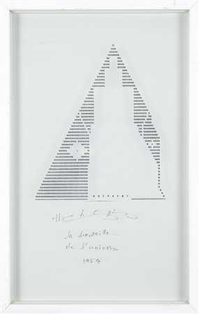 HENRI CHOPIN (1922-2008) - Senza Titolo