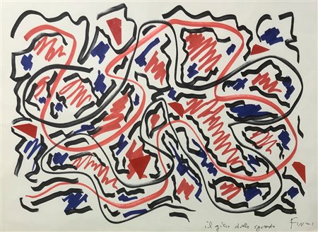 ENNIO FINZI (1931) - Il gioco dello sguardo