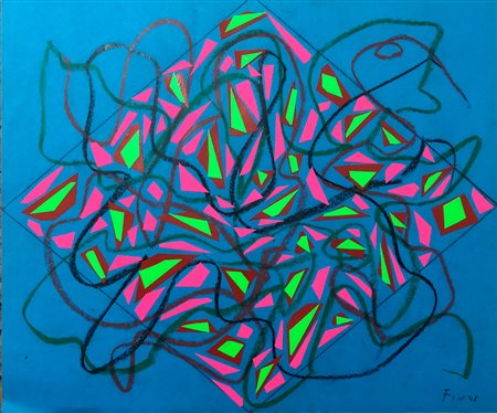 ENNIO FINZI (1931) - Senza Titolo