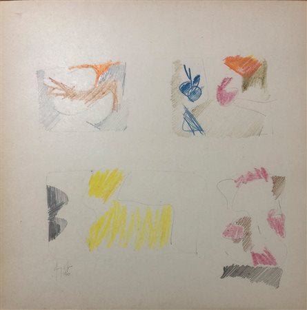 SERGIO DANGELO (1932) - Senza Titolo, 1960