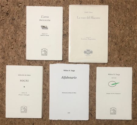 AUTORI VARI - Lotto unico composto da 5 opere