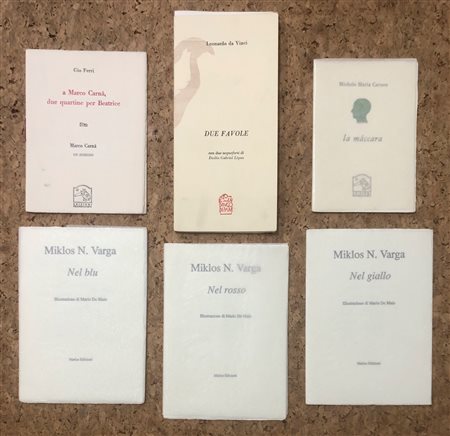 AUTORI VARI - Lotto unico composto da 5 opere