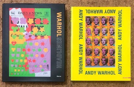 ANDY WARHOL - Lotto unico di 2 cataloghi