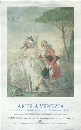  Manifesto mostra arte al Museo Correr Venezia