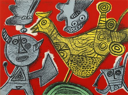  CORNEILLE (1922 - 2010) Diabolique.