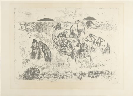 MUSIC ANTONI ZORAN (1909 - 2005) Motivo dalmata.