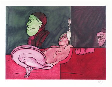 ADAMI VALERIO (n. 1935) Senza titolo.