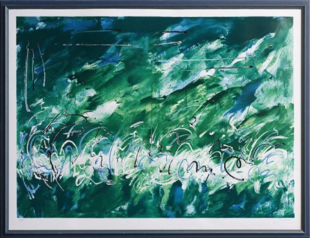 SCHIFANO MARIO (1934 - 1998) Orto botanico.