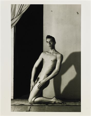 FRENCH JARED (1905 - 1988) Fotografia tratta dalla serie "Studio di nudo Tennessee Williams".