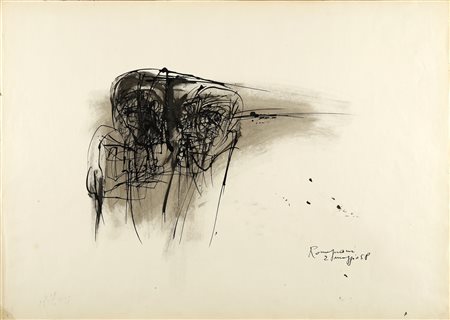 ROMAGNONI BEPI (1930 - 1964) Senza titolo.